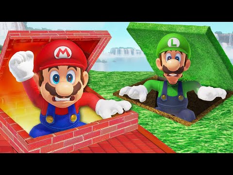 I made 5 SECRET Rooms in ONE COLOR!