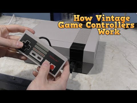 How Vintage Game Controllers Worked