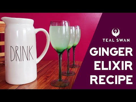 Ginger Elixir Recipe! Teal Swan Conscious Cooking