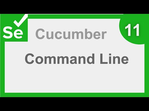 Selenium Cucumber Java BDD Framework 11 | How to run from CommandLine