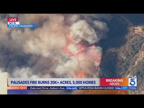 Firefighters make progress on Palisades, Eaton fires - Friday 9 a.m. Team Coverage