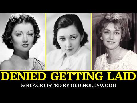 Golden Age Actresses Who Were Black Listed For Not Getting LAID With PRODUCERS