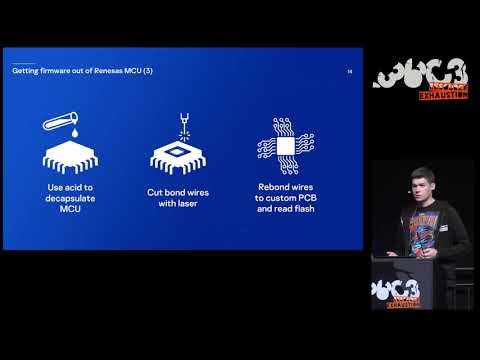 36C3 -  Hacking Sony PlayStation Blu-ray Drives