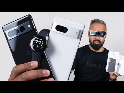 Google Pixel 7, 7 Pro & Pixel Watch Unboxing