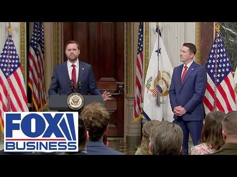 JD Vance swears in Colin McDonald to lead DOJ fraud division