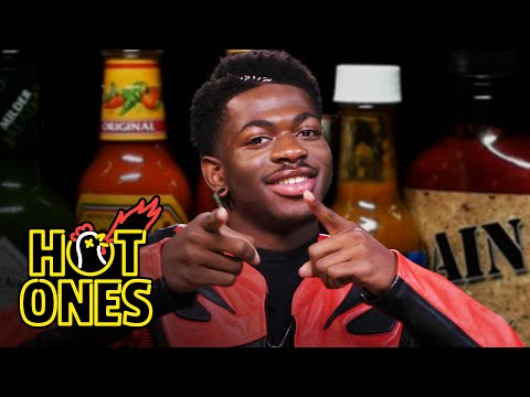 Lil Nas X Celebrates Thanksgiving With the Biggest Last Dab Ever | Hot Ones