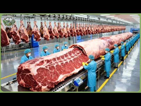 How 36 Million Tons of Meat Are Turned into Bacon, Ham, Pepperoni & Spam in Modern Factories