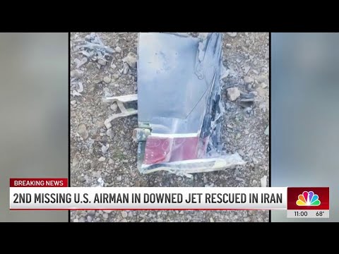 Second missing U.S. airman in downed jet rescued in Iran