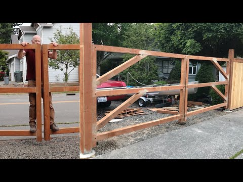 Making Heavy Duty Gate Frames