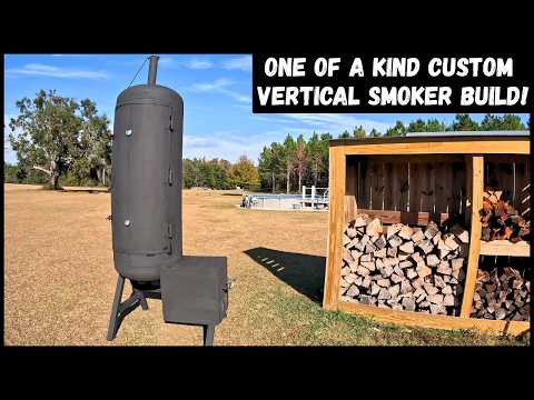 Vertical Smoker Build, One Of A Kind!