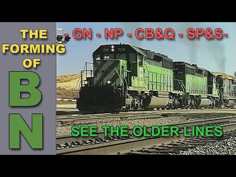 Full Movie: "THE FORMING OF THE BURLINGTON NORTHERN RAILROAD"