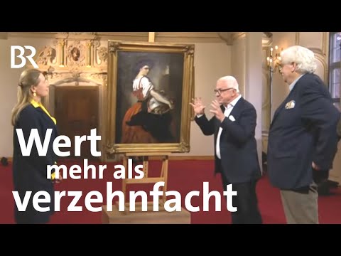 Guter Fang bei Auktion: Gemälde "Magd mit Fischkorb" | Kunst + Krempel | BR