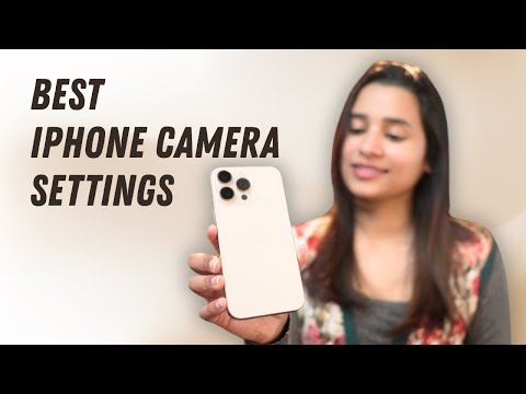 Best iPhone Camera Settings to take AMAZING Photos!