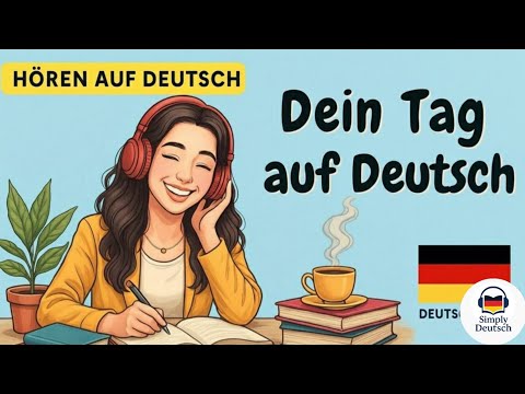 How to talk about your day in German! 🗣️☀️ (Simple examples) | Simply German