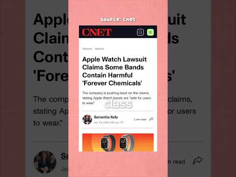 Apple Watch causes CANCER? 😮 #applewatch