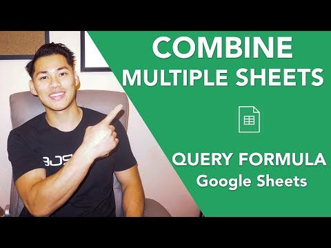 How to Combine Data from Multiple Sheets to One Master Tab for Google Sheets