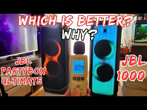Which is better? JBL Partybox Ultimate VS JBL Partybox 1000