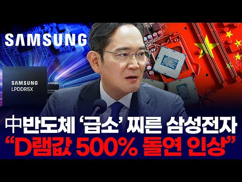Samsung Electronics' sudden 500% DRAM price hike, striking a critical point in Chinese semiconduc...