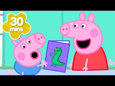 Georges Überraschungs-Dino-Party 🦖 Georges Geburtstag 🎂 | 30 Minuten | Peppa Pig Deutsch