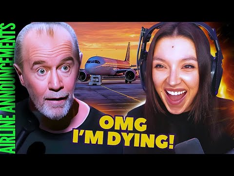 Ex Flight Attendant Reacts to George Carlinβs Airline Announcements