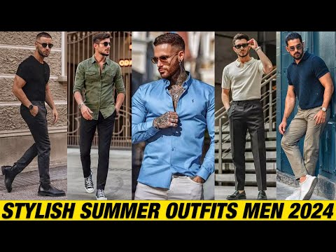Summer Outfit Ideas For Men 2024 | Men's Fashion | Casual Outfit Ideas For Men | Summer Fashion Men