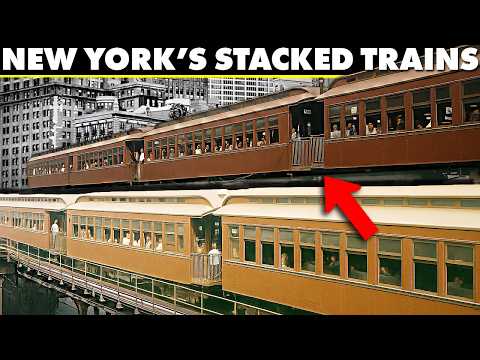 New York’s Lost Double-Decker Elevated Trains
