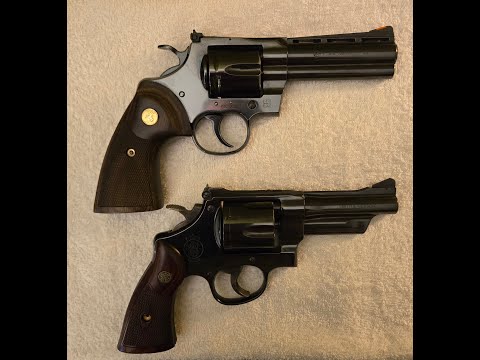 The 2024 Blued Colt Python And The Smith & Wesson Model 27:  Impressions And Opinion