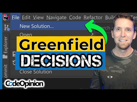 Greenfield Project? Start HERE!