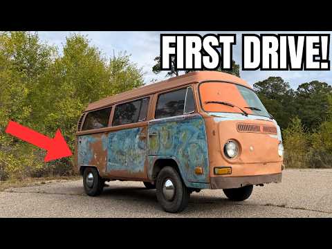 Toyota Powered Volkswagen Bus - FIRST DRIVE