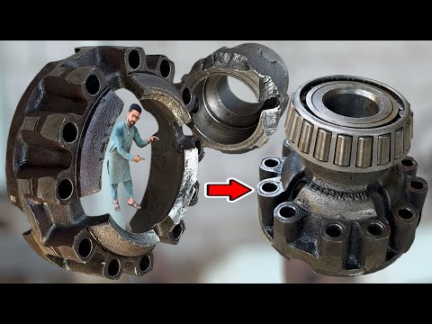 How We Rebuild 2 Parts Of A Broken Truck Differential Gearbox In The Incredible Restoration Video