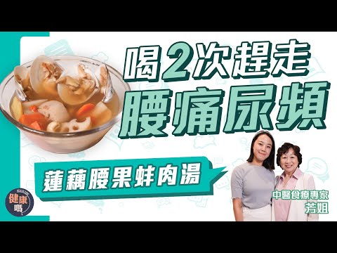 腰痛可能是肝腎在喊救命！｜蓮藕腰果蚌肉湯 補肝腎清熱除煩 腰痛尿頻白髮一一擊退｜@HealthCodeHK 【Chat醫D】