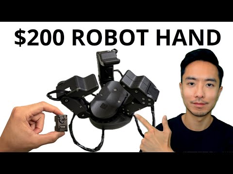 I Built a 3D Printed Robotic Hand EN02-OP from Westwood Robotics with Dynamixel XC330-M288-T