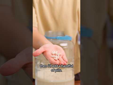 USING PILLS TO MAKE ALCOHOL