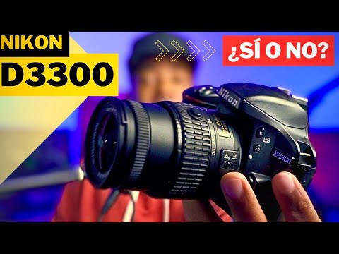 NO COMPRES UNA NIKON D3300 🚫 Sin antes ver este video