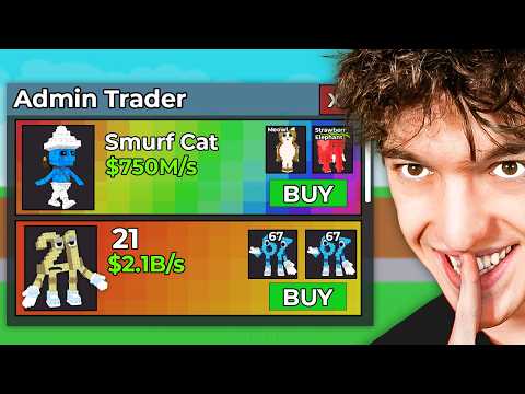 Steal A Brainrot but the Brainrot Trader Is OVERPOWERED!