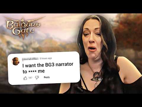 BG3 Narrator Reacts to Your Comments