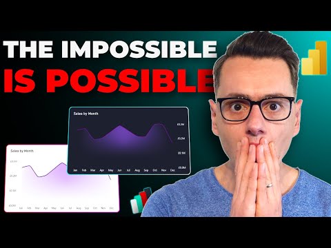 Level UP Your Power BI Line Charts With Gradient Shade!