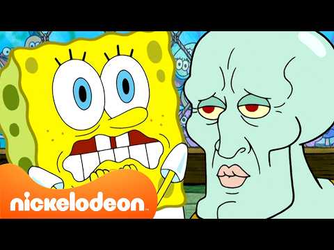 SpongeBob | 1 jam episode SpongeBob paling ikonis! 🧽 | Nickelodeon Bahasa