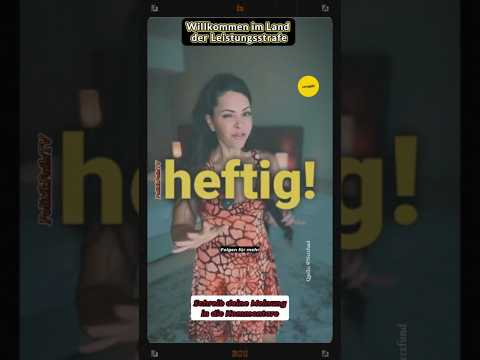 Willkommen im Land der Leistungsstrafe  #shortsfeed #geldpolitik #politikfailstv #satire