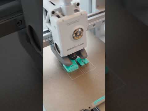 a minimalist hook for our studio #handmade #3dprinting #studiovlog  #bambulaba1mini