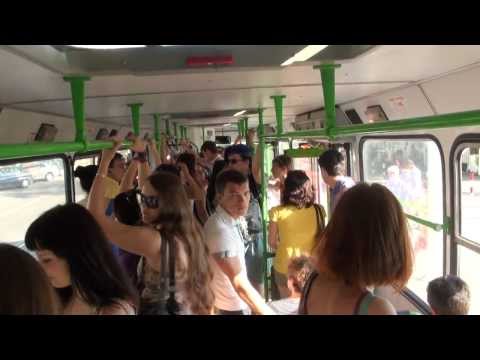 Выйду ночью в поле с конем... в автобусе