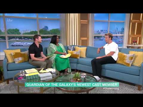 Will Poulter at the ThisMorning Show (July 2022)