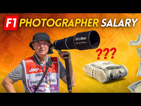 How MUCH do F1 PHOTOGRAPHERS make?
