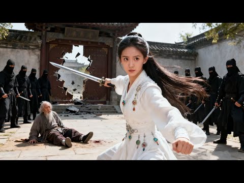 15歲天才少女被看不起不讓進門，殊不知她是槍仙的傳人，壹招就讓對方下跪求饒！