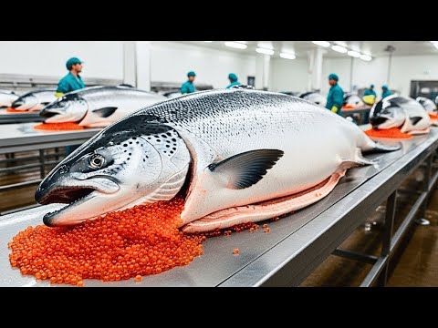 Massive Salmon Harvest – What Really Happens in the Processing Factory?