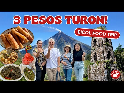 ₱3 TURON, volcano-level SILI ICE CREAM, atbp! BICOL with Team Chef RV