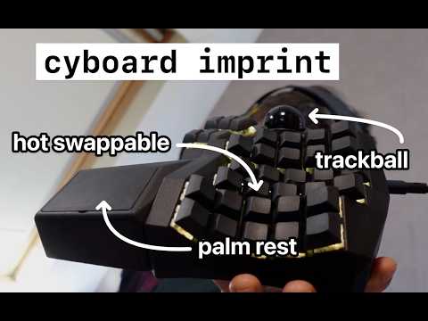 Cyboard Imprint REVIEW - Finally! A hot-swappable curved keywell!