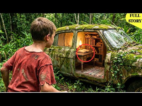 Natagpuan ng Batang Walang Tahanan ang Isang Nakabaong Kotse—Pagbukas ng Pinto, Siya’y Napaiyak