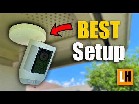 Best Ring Spotlight Cam Setup (PRO & PLUS) - ft. Hardwired Kit