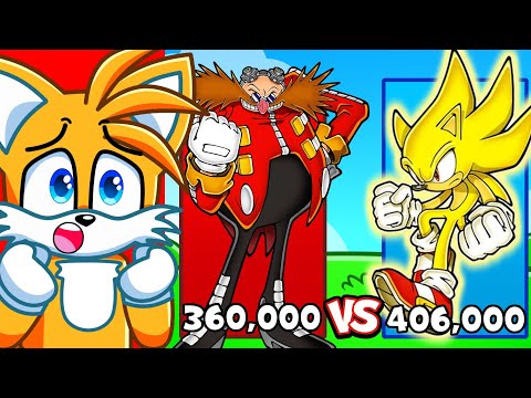 SONIC vs DR. EGGMAN Power Level Comparison